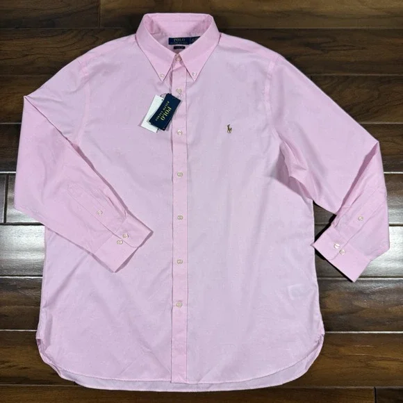 Polo Ralph Lauren Men's Size XL / 18 / 34 - 35 Classic Fit Button Up Dress Shirt - Picture 1 of 10